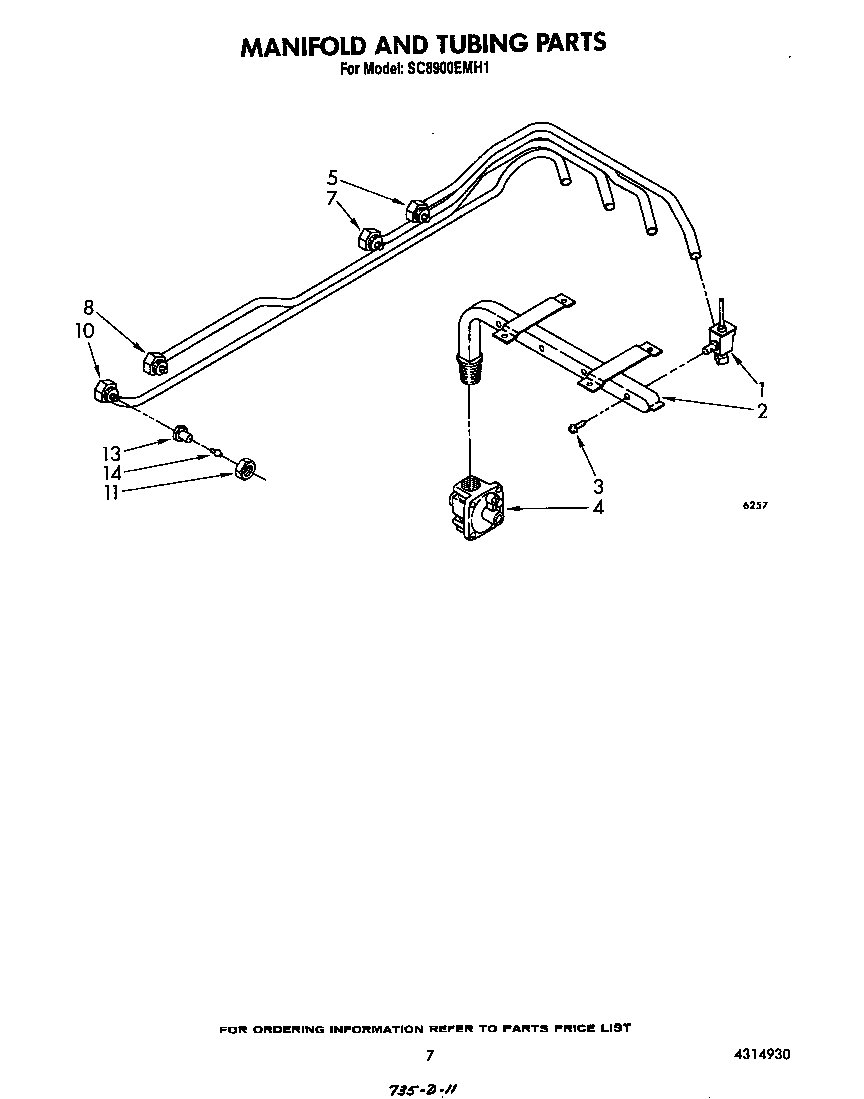 Manifold and tubing