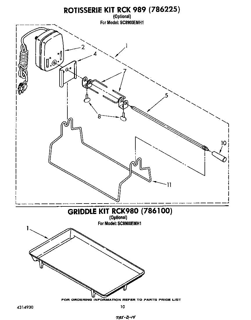 Rotisserie rck989 (786225)