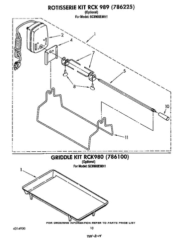 Rotisserie rck989 (786225)