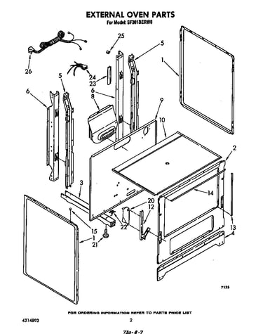 External oven