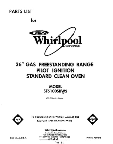 Front cover