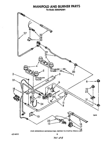 Manifold and burner