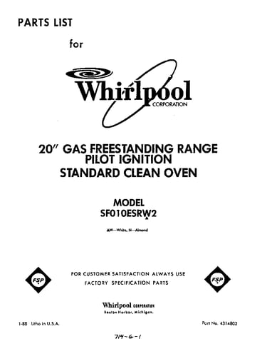 Front cover