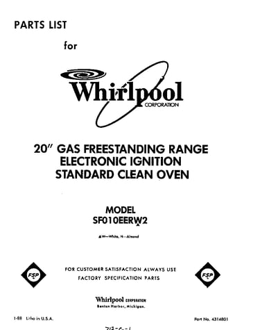Front cover