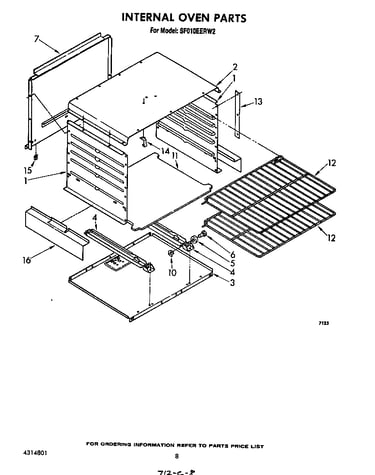 Internal oven