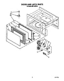 Door and latch