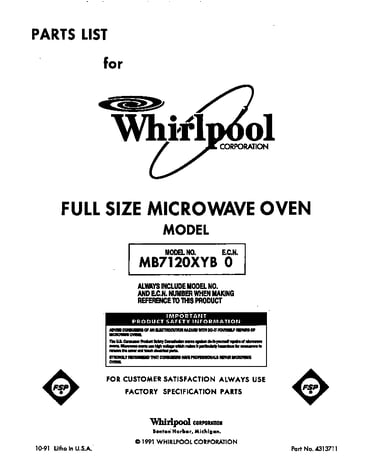 Front cover