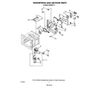 Whirlpool MC8991XT0 magnetron and airflow diagram