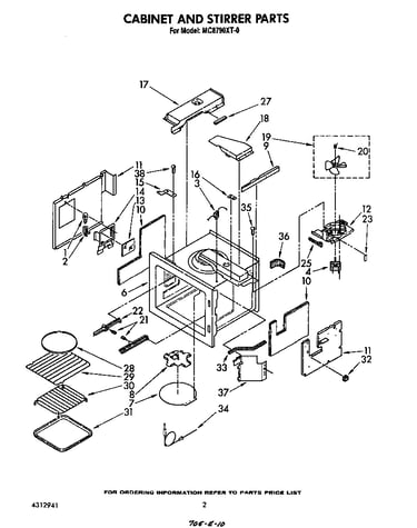 Cabinet and stirrer