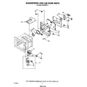 Whirlpool MC8790XT0 magnetron and airflow diagram