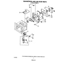Whirlpool MC8990XT0 magnetron and airflow diagram
