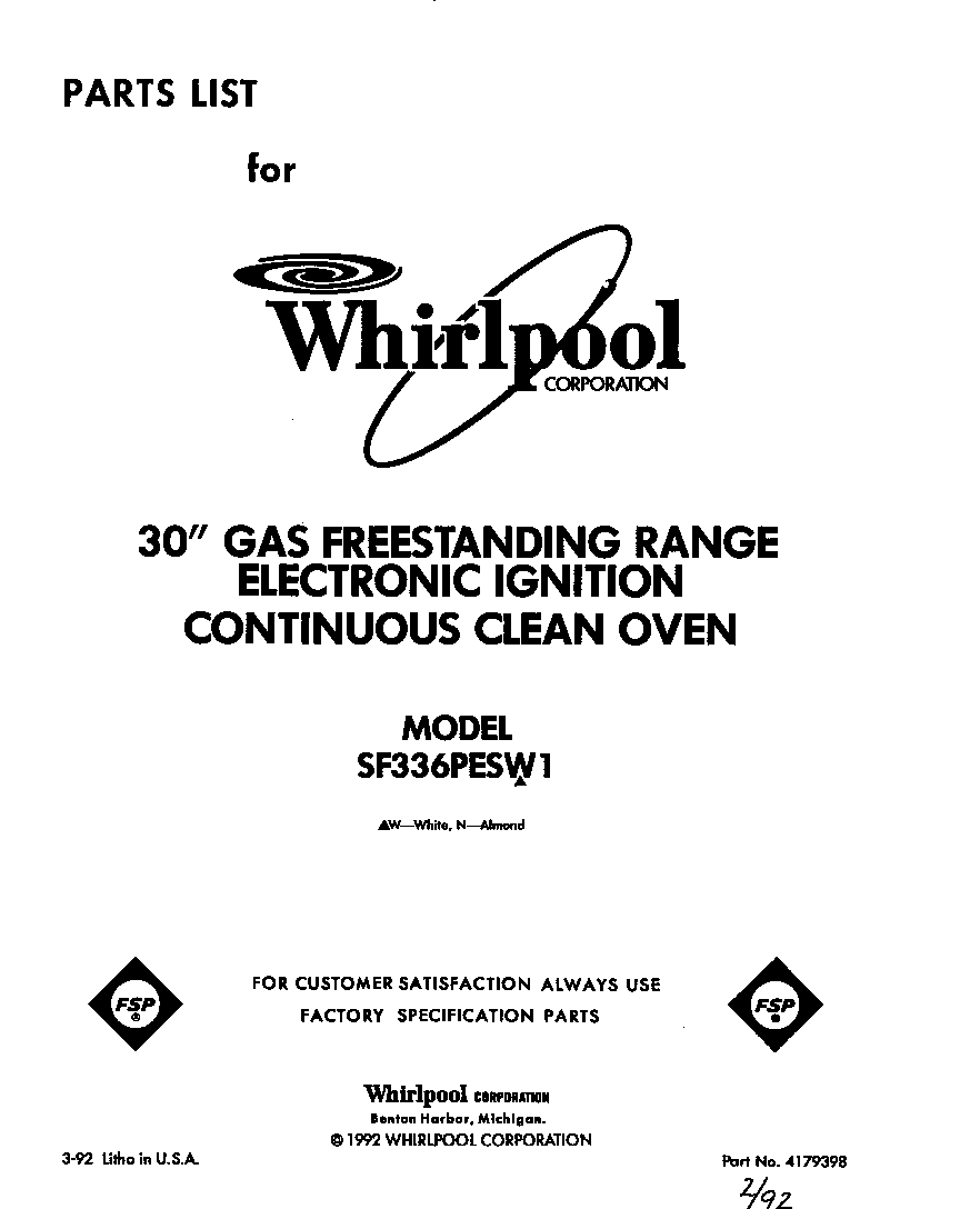 Front cover