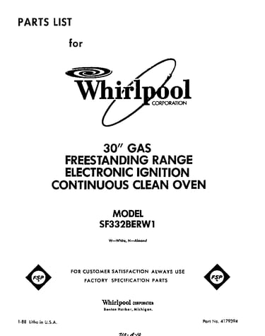 Front cover