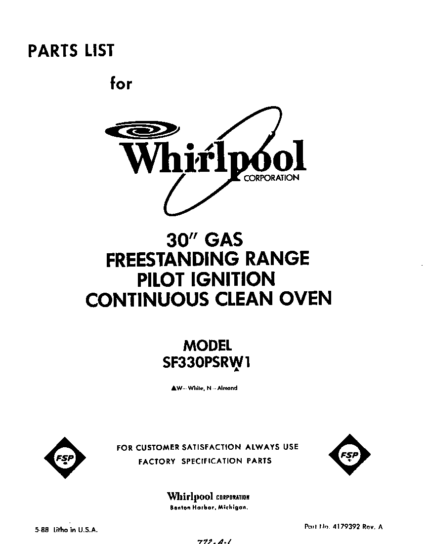 Front cover