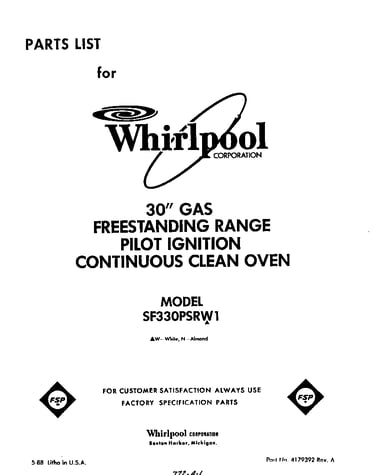 Front cover