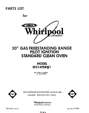 Front cover