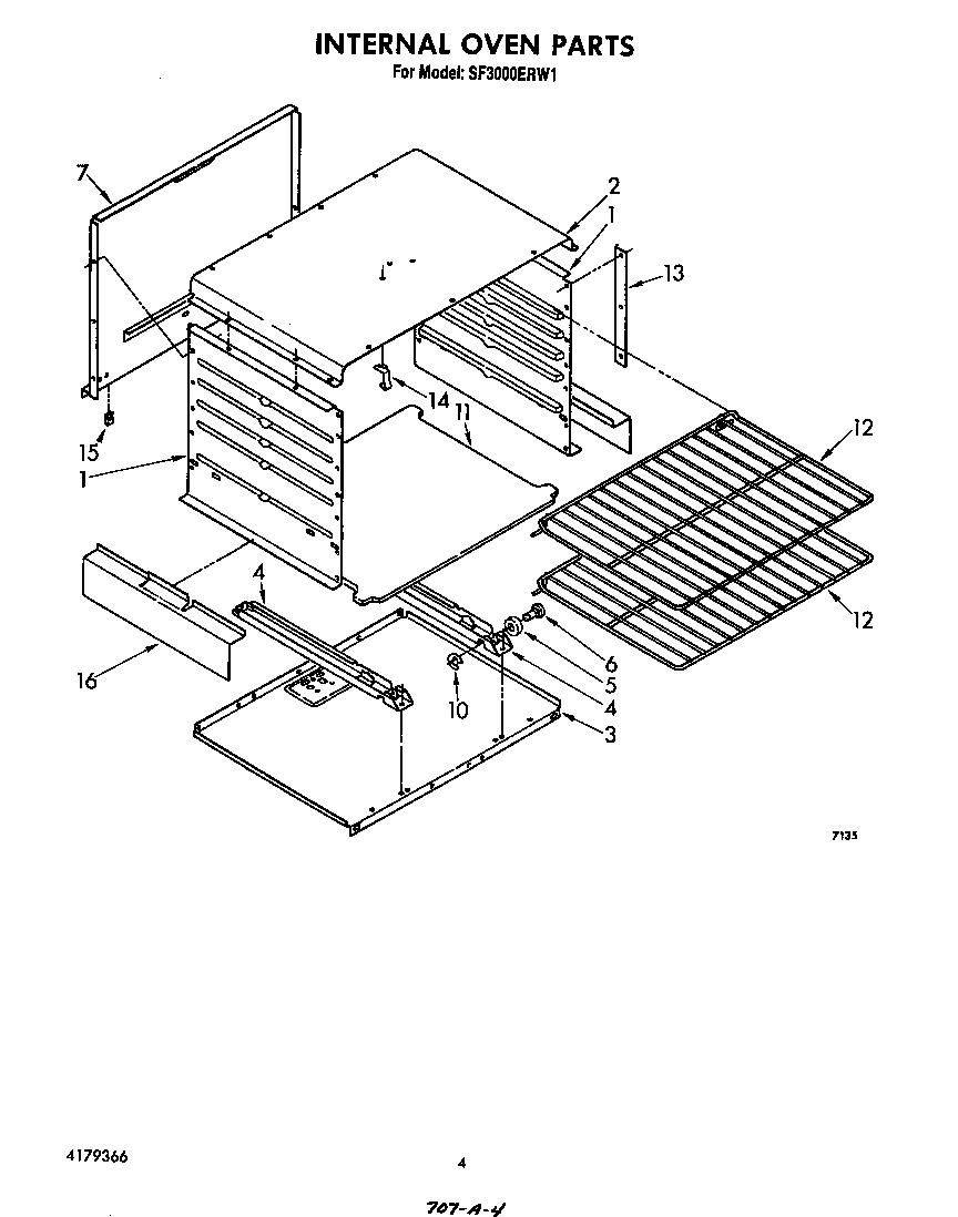 Internal oven