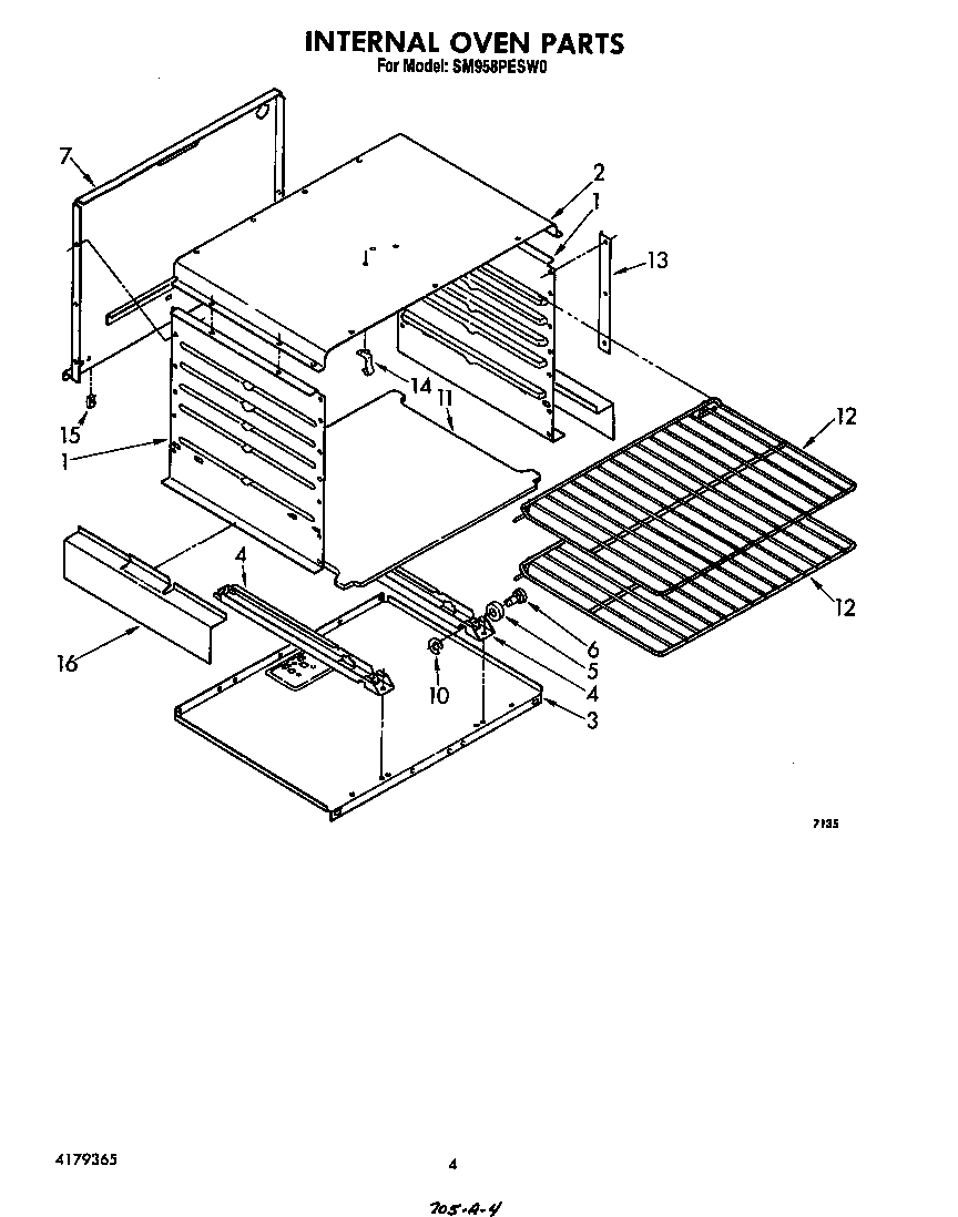 Internal oven