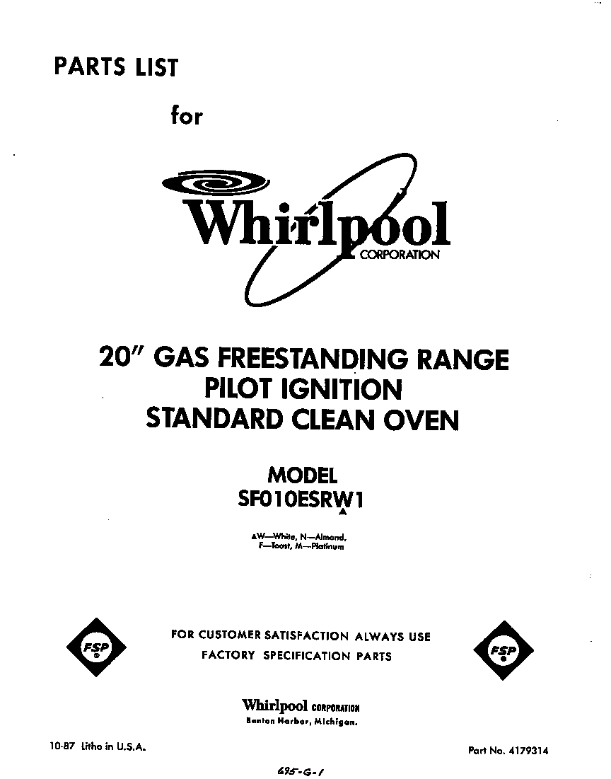 Front cover