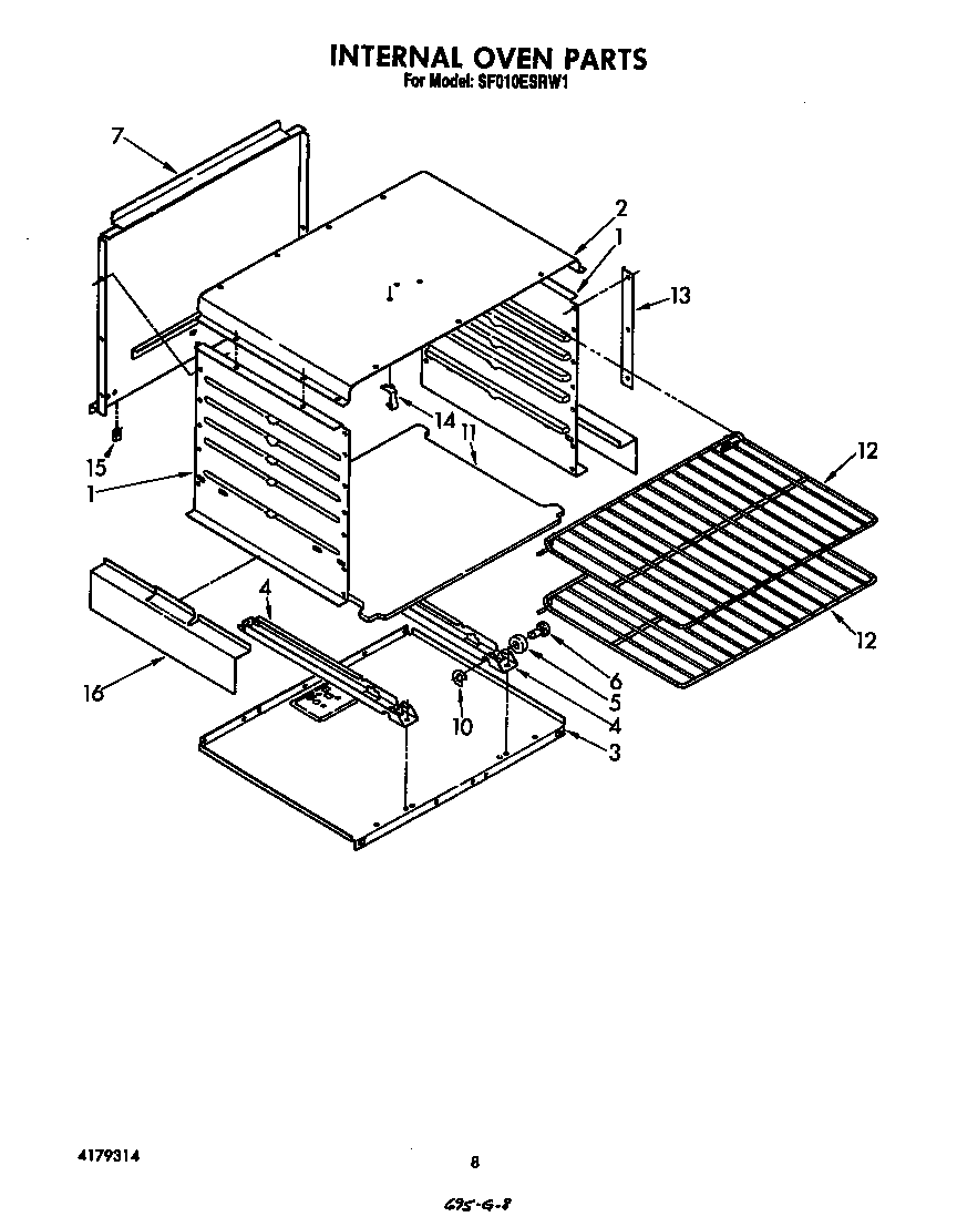 Internal oven