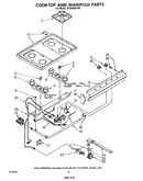 Cooktop and manifold