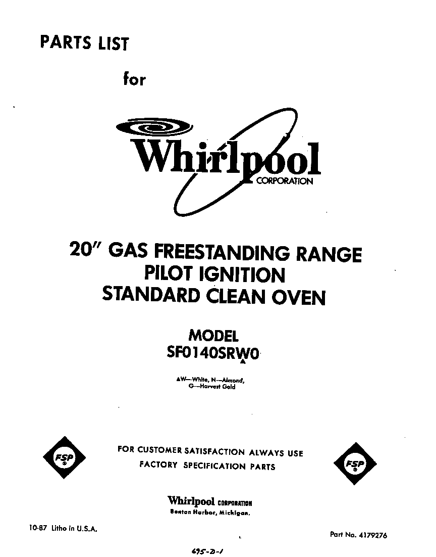 Front cover