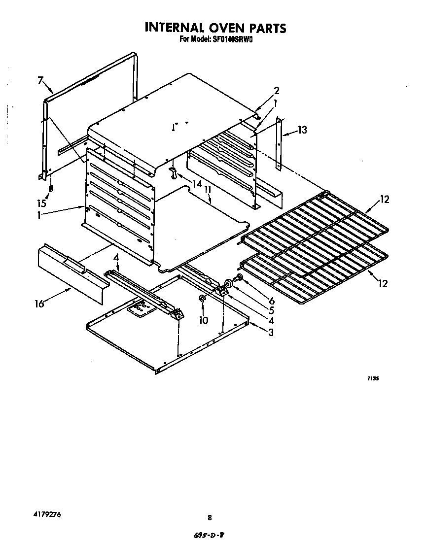 Internal oven