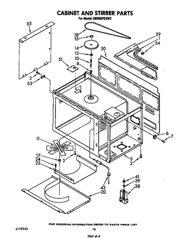 Cabinet and stirrer