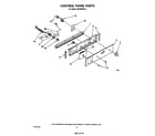 Whirlpool SB100PES0 control panel diagram