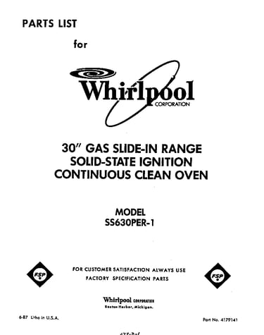 Front cover