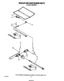 Broiler and bake burner