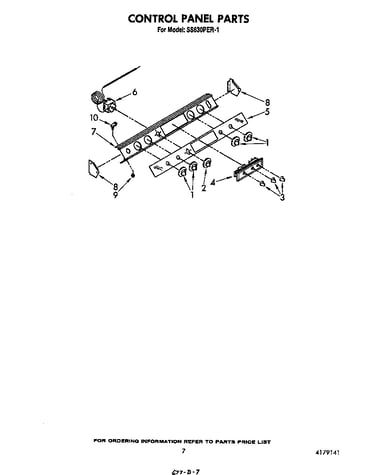 Control panel