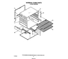 Whirlpool SS3004SRW0 internal oven diagram