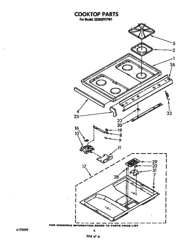 Cook top