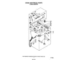 Whirlpool SE960PEPW3 oven electrical diagram