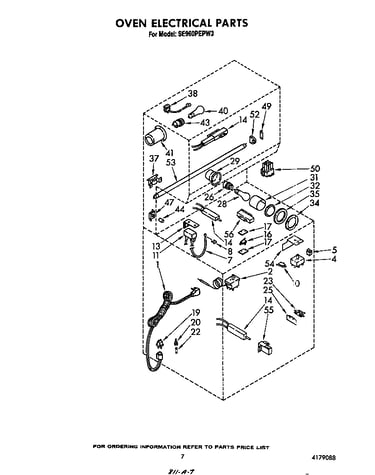 Oven electrical
