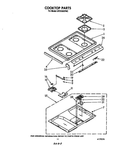 Cook top