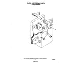 Whirlpool SF3600EPW1 oven electrical diagram