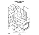 Whirlpool SF365BEPW1 external oven diagram