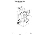 Whirlpool SF365BEPW1 oven electrical diagram