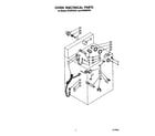 Whirlpool SF395PEPW1 oven electrical diagram