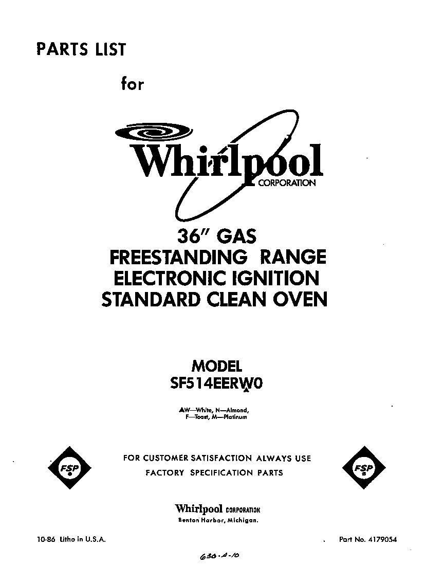 Front cover