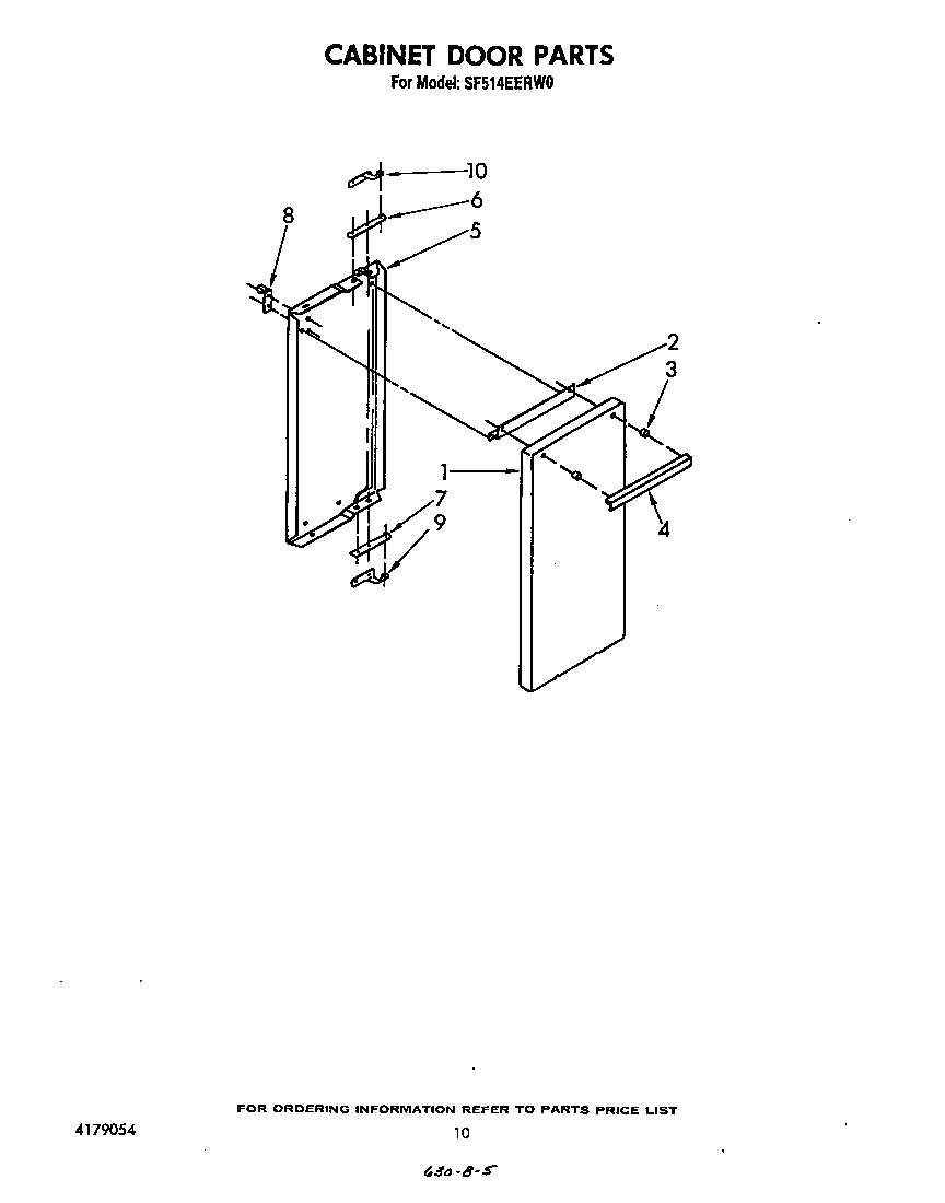 Cabinet door