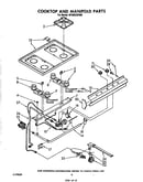 Cook top and manifold