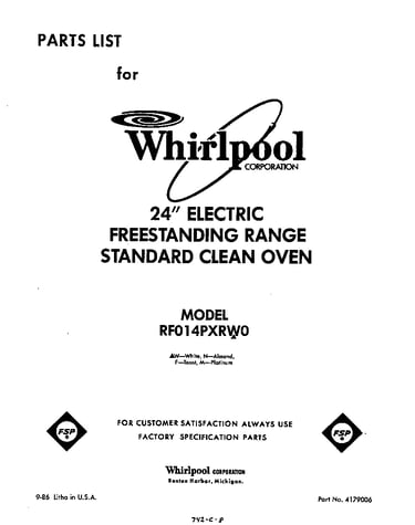 Front cover