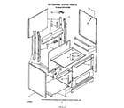 Whirlpool RF014PXRW0 external oven diagram