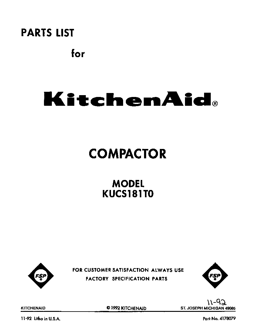 Front cover