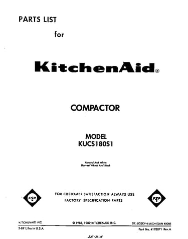 Front cover