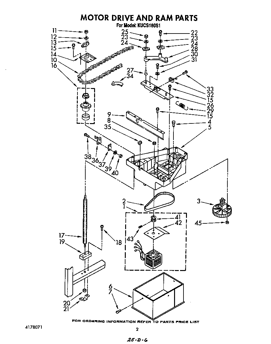 MOTOR DRIVE AND RAM