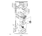 KitchenAid KUCS180S1 motor drive and ram diagram
